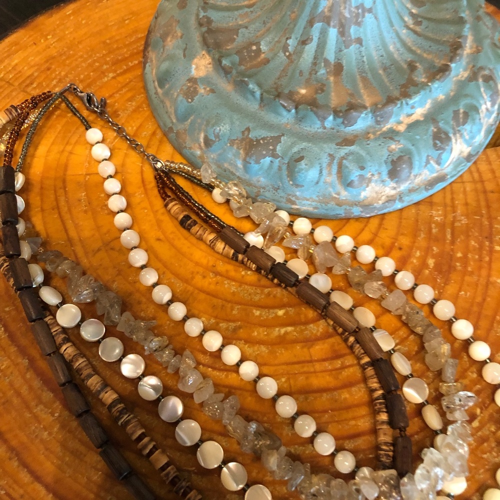 Silpada Sterling Five Strand Necklace
